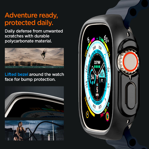 Funda Spigen para Apple Watch Ultra 3/2/1 - Thin Fit